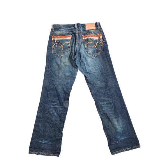 メンズ 90s EDWIN 405 Denim fade swag vintage