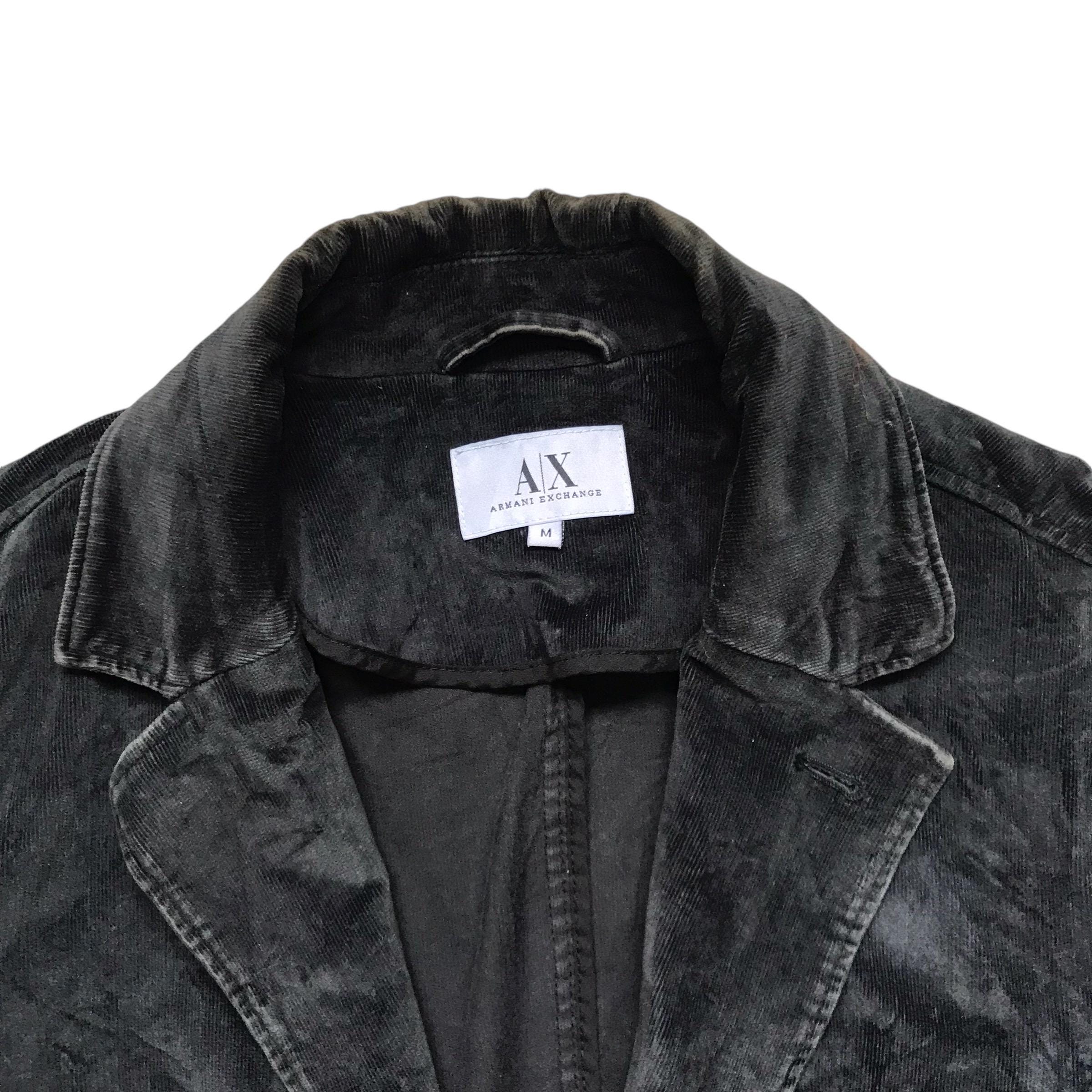 Rare Vintage Armani Exchange Corduroy Jacke Workers - Etsy