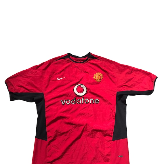 Vintage Y2K Manchester United Nike Jersey Veron - Etsy
