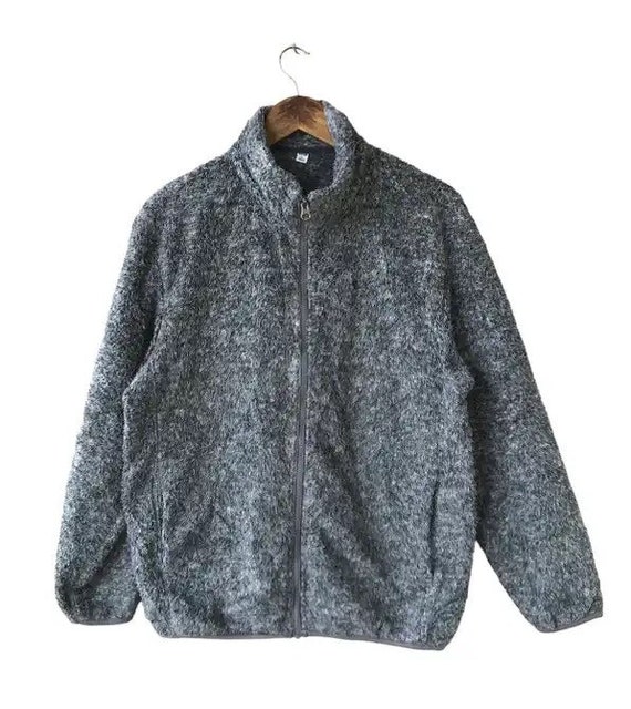 Uniqlo Fur Fleece Jacket - Etsy