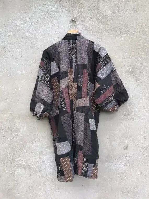 RARE Japanese Traditional Kimono Patchwork style kapi… - Gem