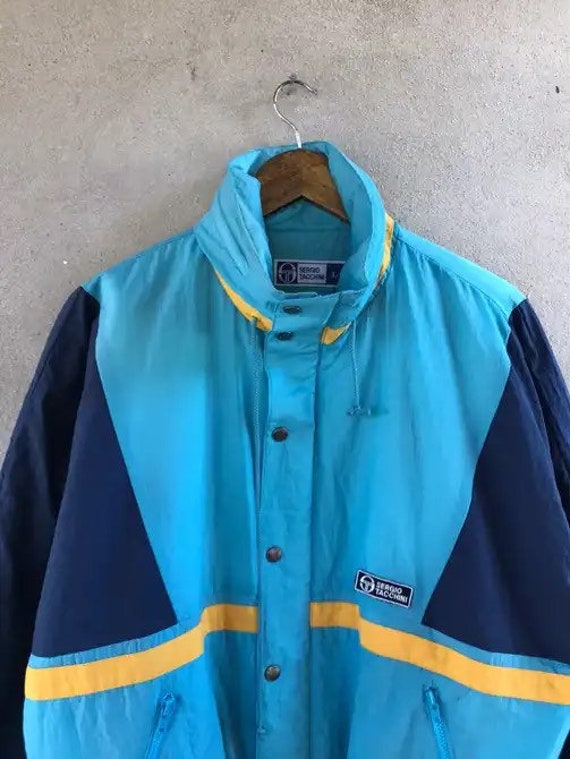 RARE Vintage Sergio Tacchini Spellout big logo Ja… - image 6