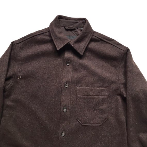 ジャケット・アウター 80s old UNIQLO check wool jacket Rare 80S Old Uniqlo Ombre Shadow Check Wool Coat L | eBay