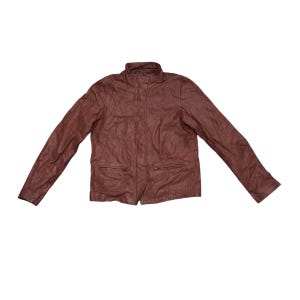 ヴィンテージ シップス 本革 バイカー ジャケット レーシング