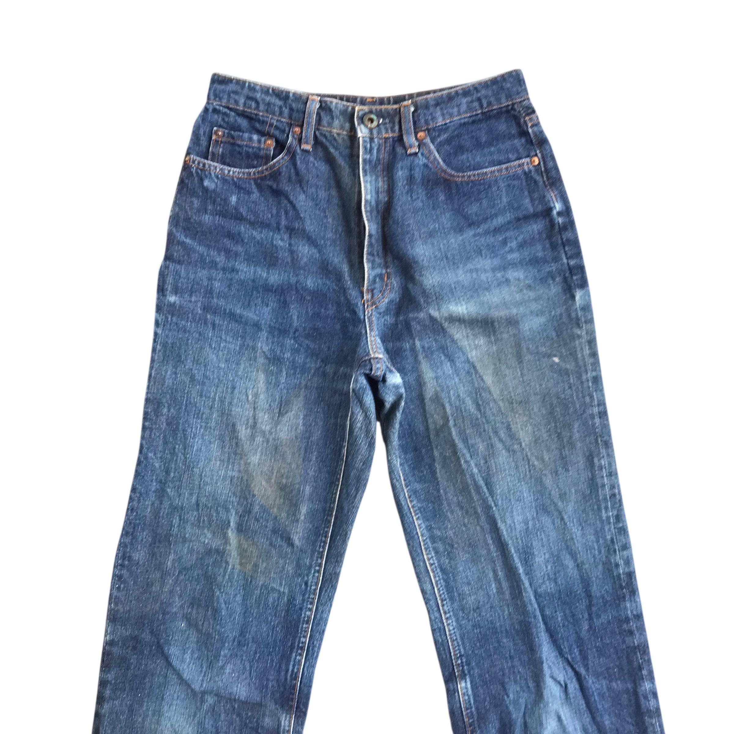 Vintage 70s Big John Denim Zipper Talon-size 27 - Etsy