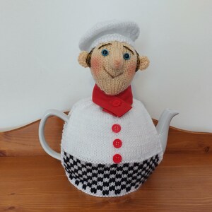 Knitted Tea Cosy - Chef