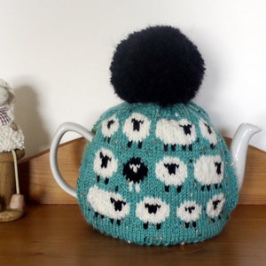 Knitted Tea Cosy - Sheep