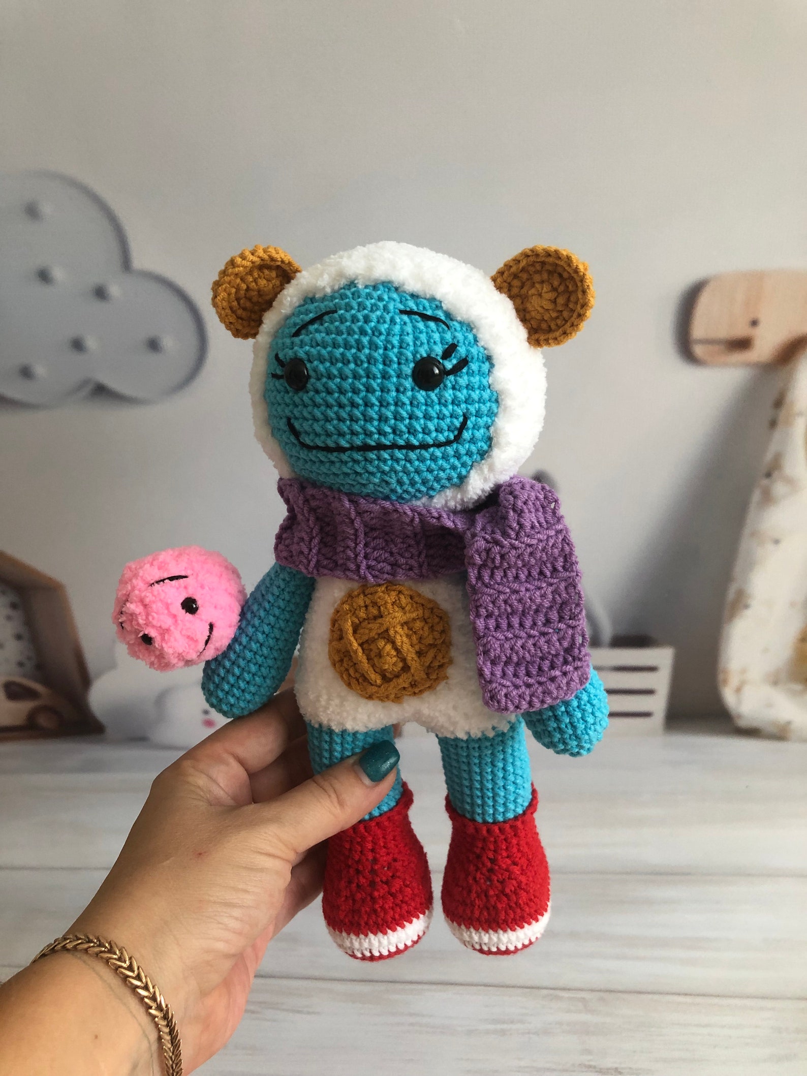 Waffles and Mochi Doll Waffles Toy Etsy