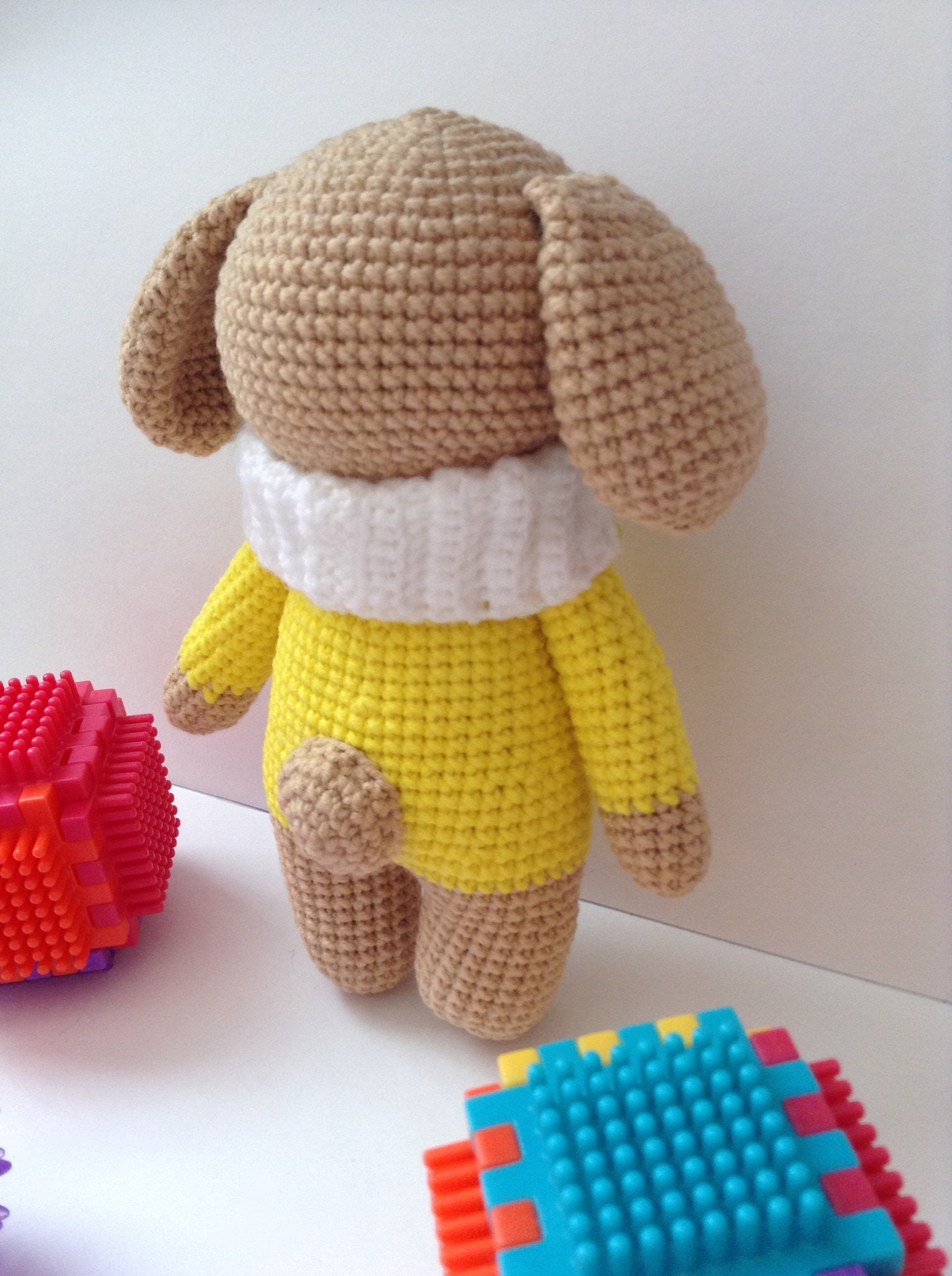 Stuffed puppy dog Plush dog toy Birthday gift for girl and Etsy