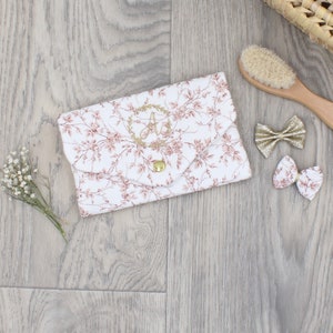 Clutch with barrettes - Héloïse Collection