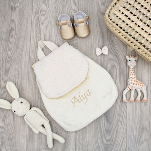 Sac à dos pour bébé / enfant personnalisable collection Charline mariés au premier regard