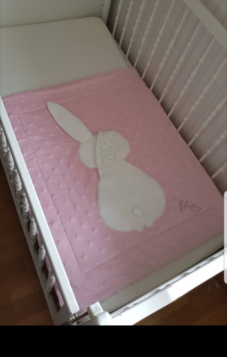 Couverture Lapin Rose clair