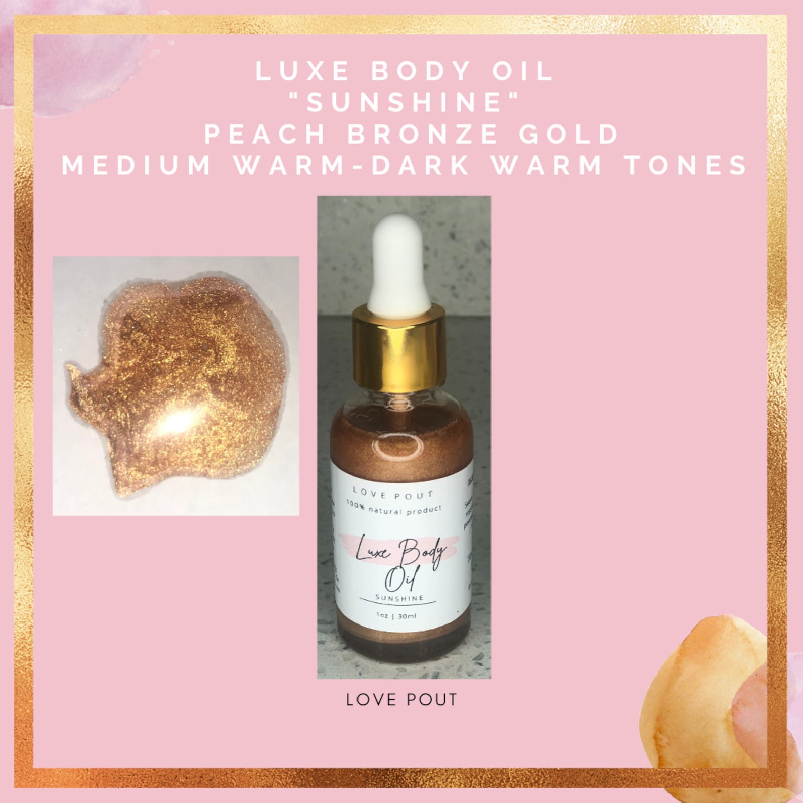 LUXE BODY OIL Etsy