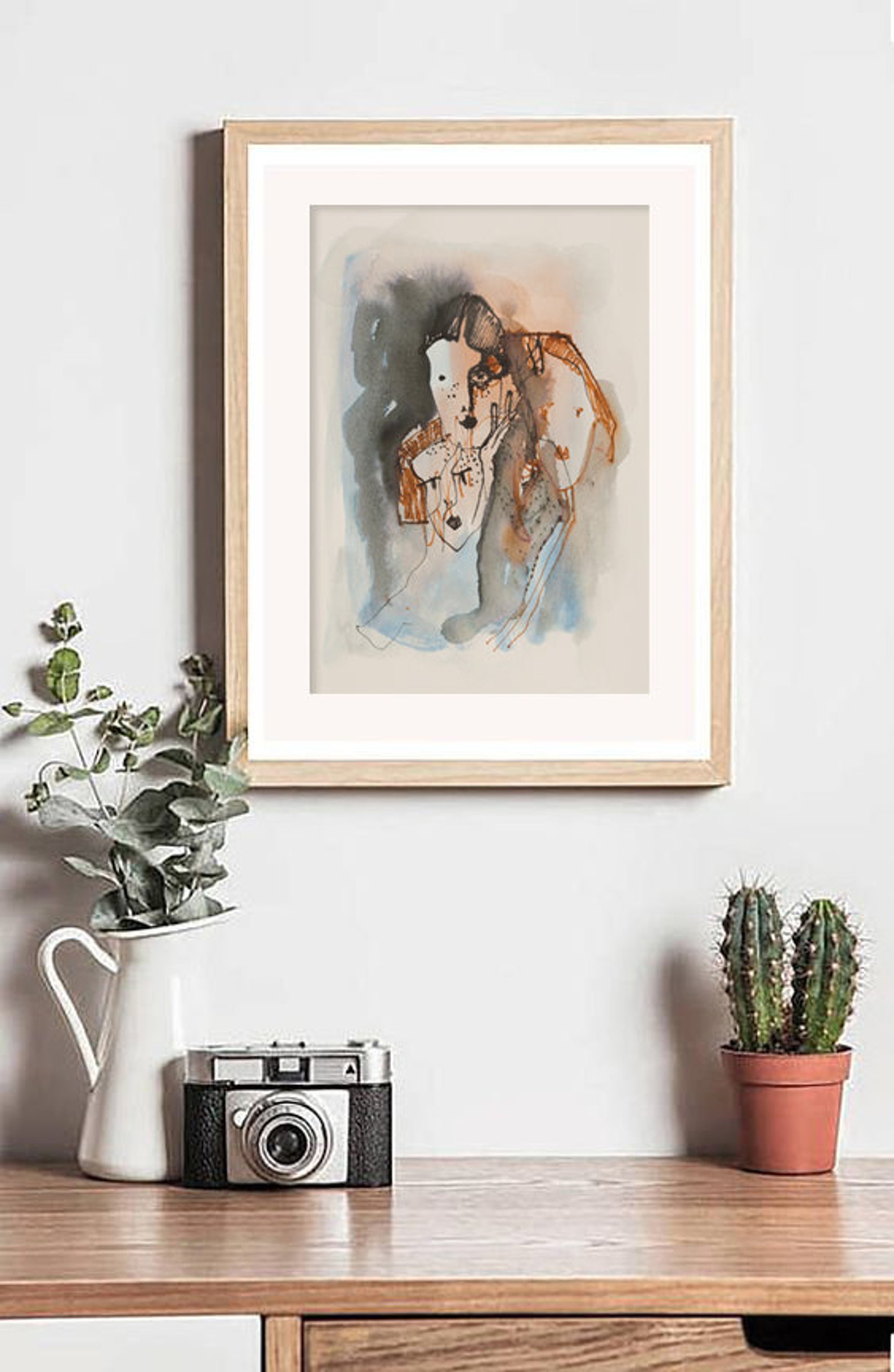 Original Ink Art Modern Art Original Art Abstract Painting Etsy