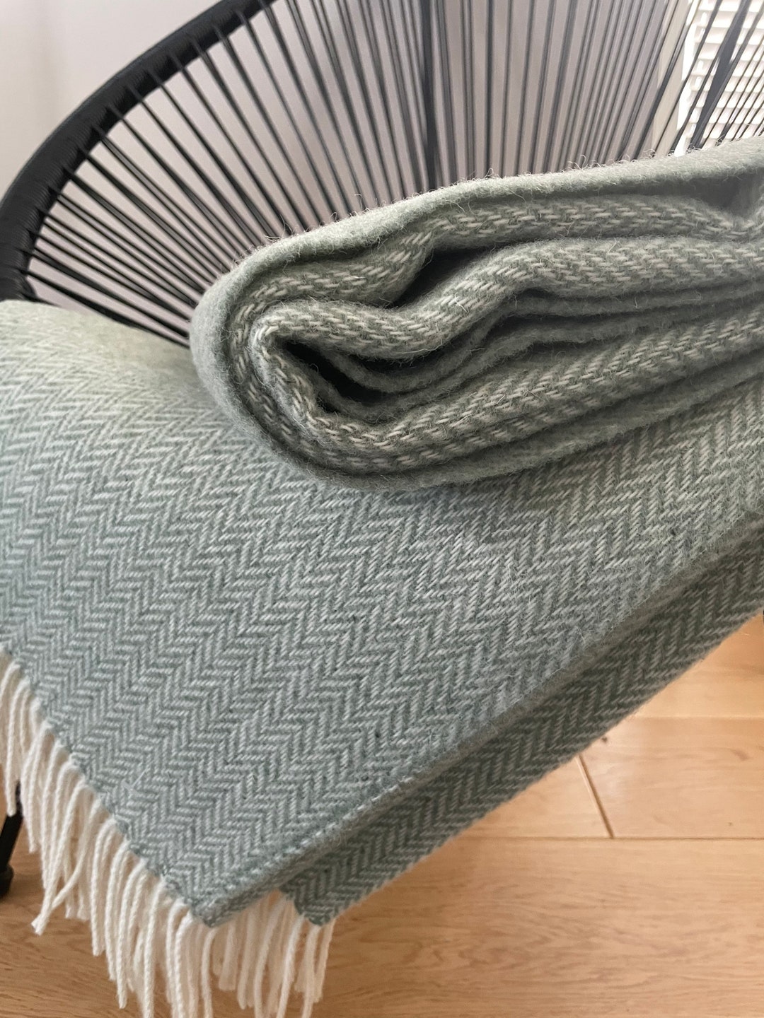 100 Wool Blanket Wool Bedspread Wool Throw Natural Etsy UK