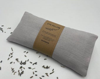 Almohada de ojos de lavanda ponderada / Almohada de ojos de lavanda / Almohada relajante de lavanda / Regalo de agradecimiento