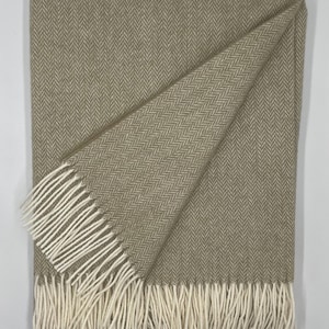 100% Wool Blanket | Wool Bedspread | Wool Throw | Natural Sheep Wool Blanket | Gift