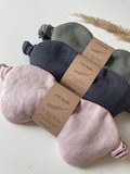 Eye Mask | Weighted Lavender Mask | Lavender Eye Mask | Lavender Sleep Mask | Thank You Gift | Linen Sleep Mask product logo