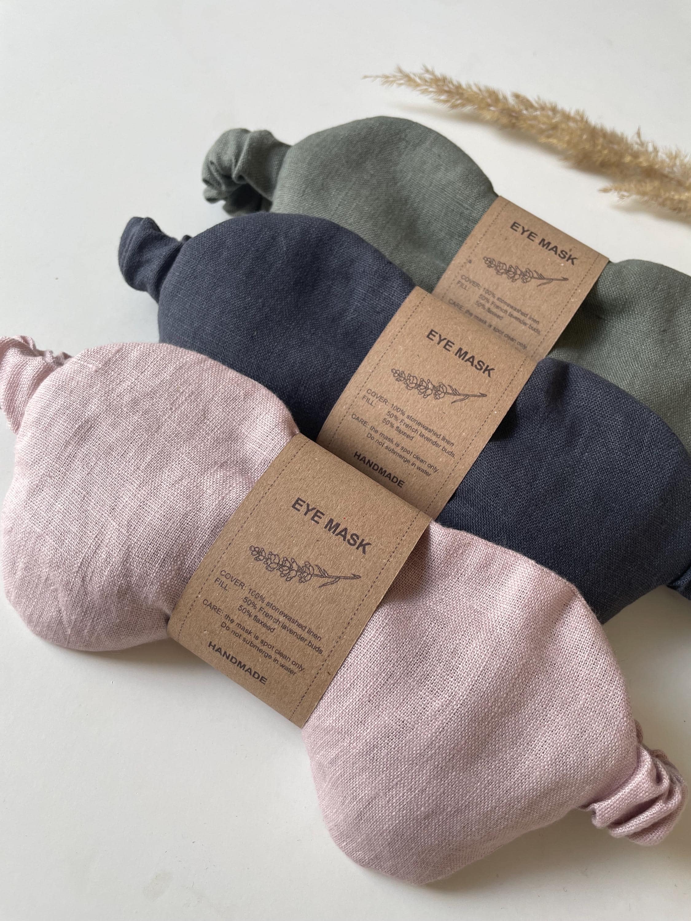 Lavender Eye Pillow, Organic Lavender Flax Seed, Yoga/mediation Eye