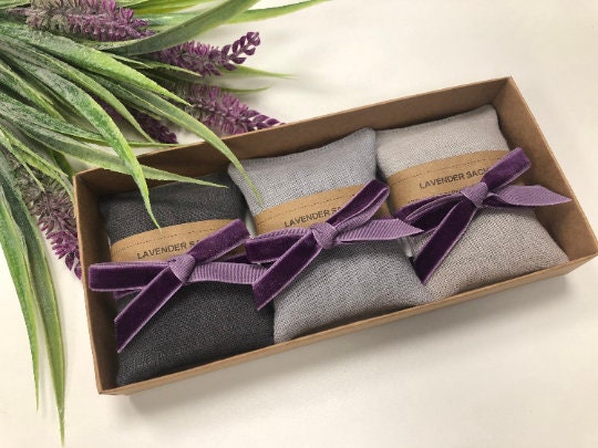Natural Linen Lavender Sachet Lavender Sachet Lavender - Etsy
