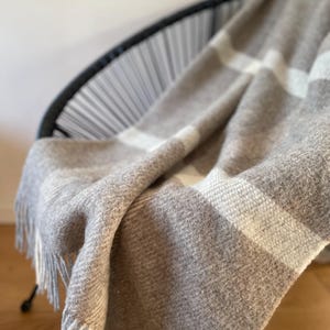 100% Natural Wool Blanket | Wool Bedspread | Wool Throw | Warm Blanket for Camping |  Gift