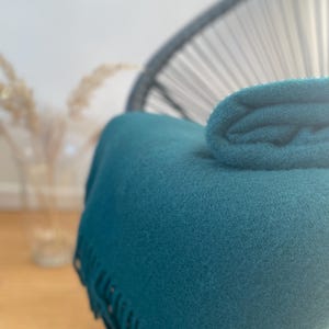 100% Wool Blanket |  Wool Bedspread | Wool Throw | Warm Blanket | Gift