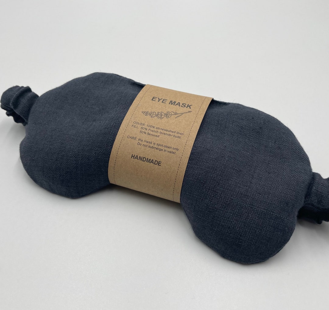 Weighted Lavender Mask Lavender Eye Mask Lavender Sleep Mask Thank You Gift Etsy
