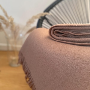100% Wool Blanket |  Wool Bedspread | Wool Throw | Warm Blanket | Gift