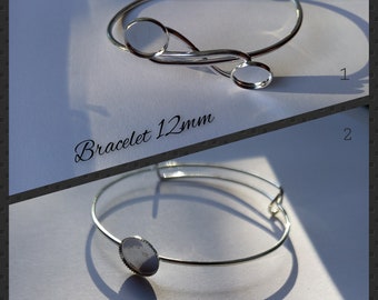 Bracelet pour cabochon 12mm