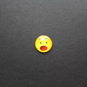 Cabochon 25mm Verre Smiley Emoji Emoticon Rigolo Etsy
