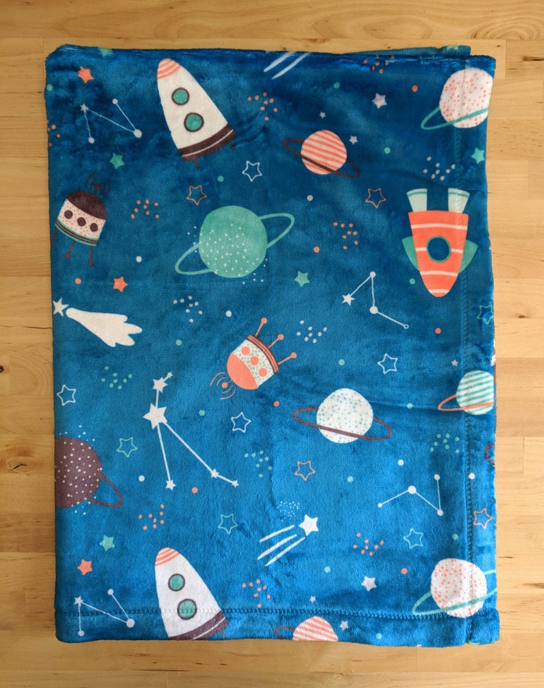Space Cadet Baby Blanket