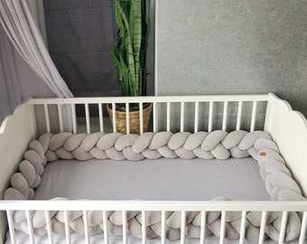 Mini Crib Bumper Etsy