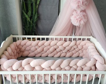 mini crib bumper pads