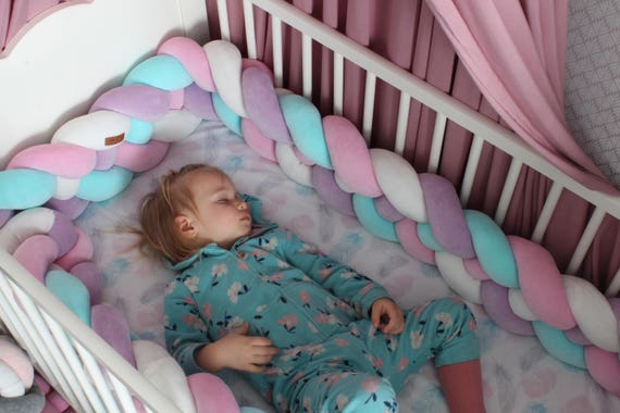 Thick cheap crib bumper