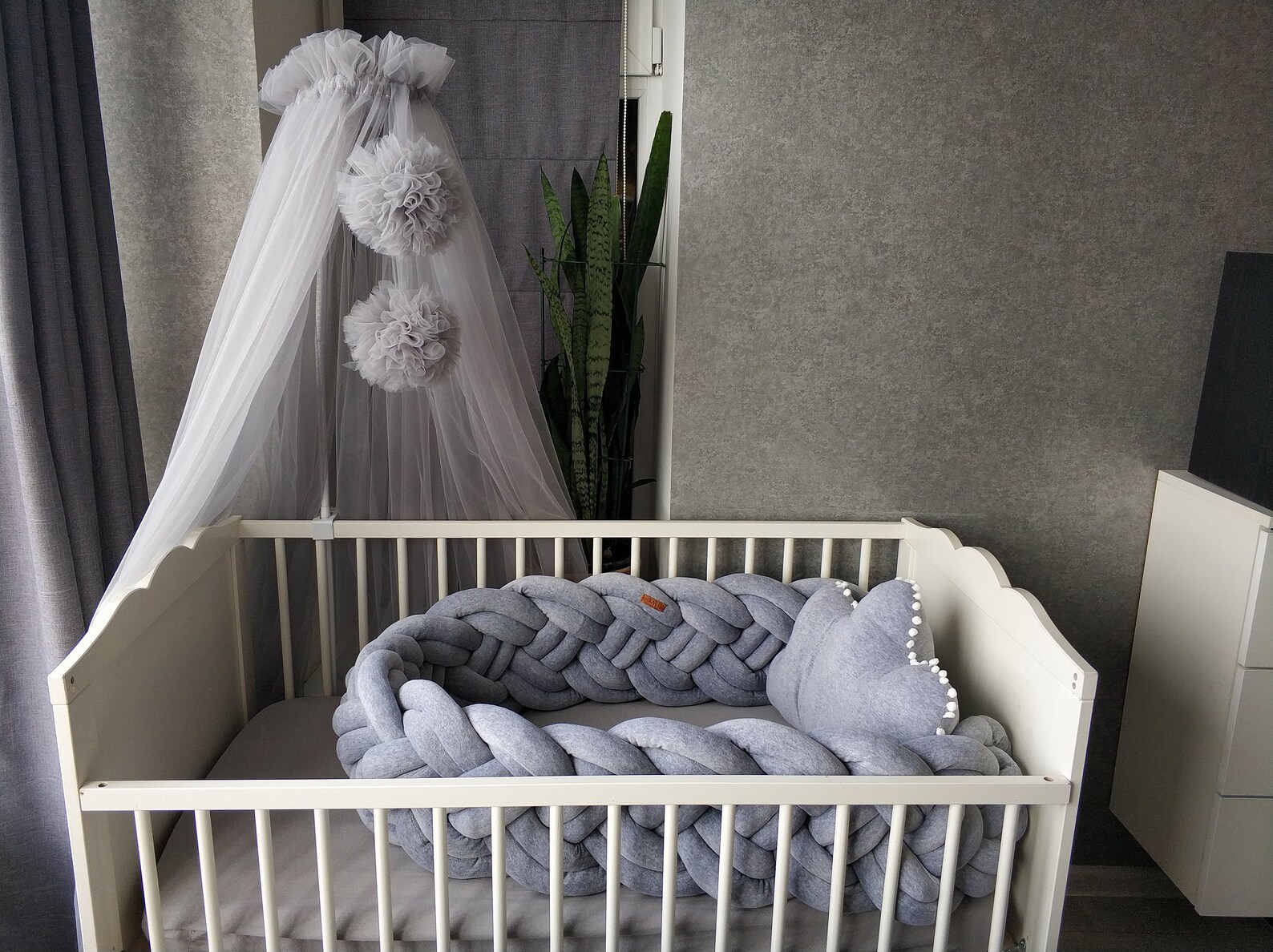 Canopy holder for crib. FREE Shipping. Baby canopy crib Etsy