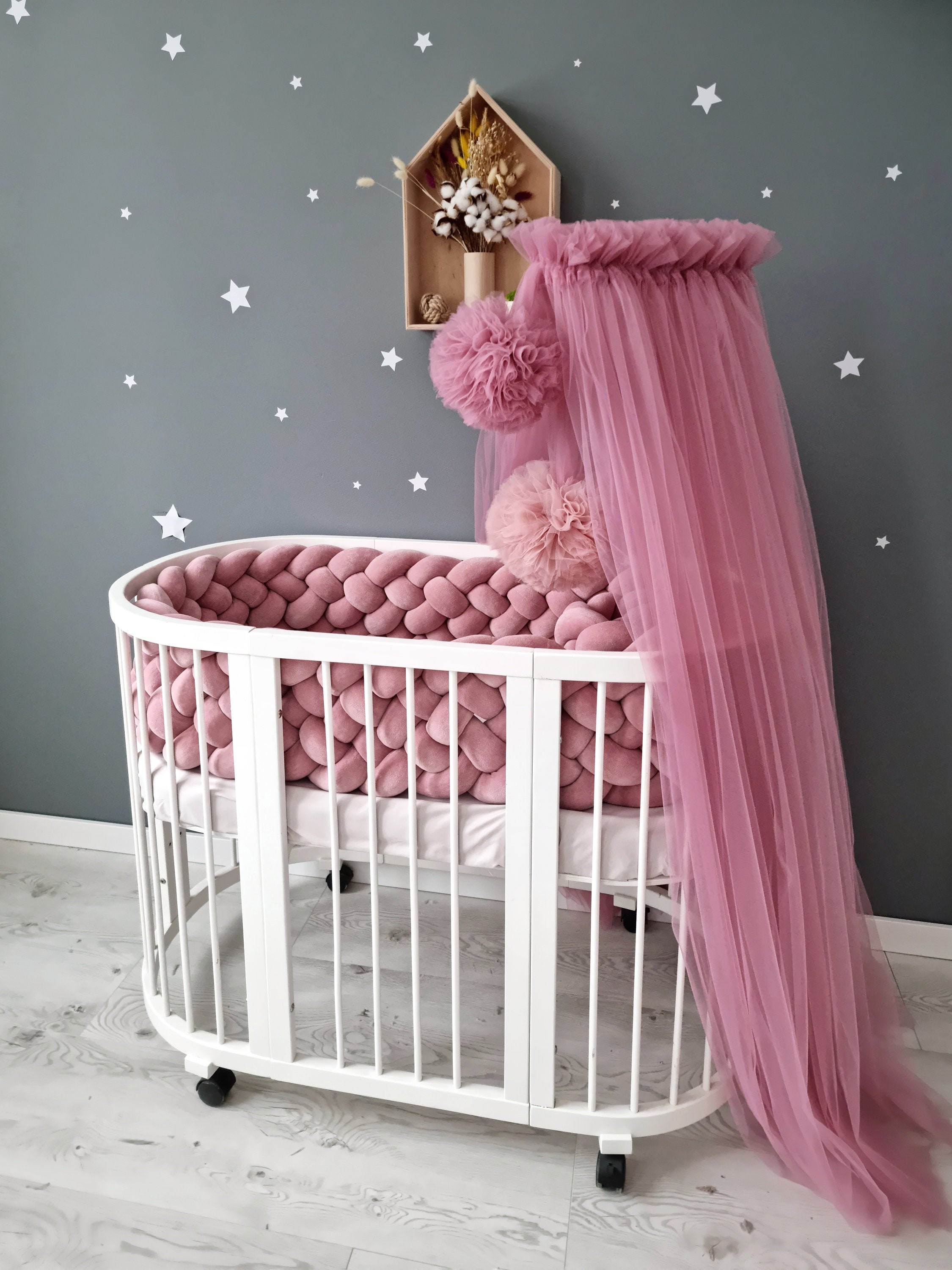 mini crib bumper pads