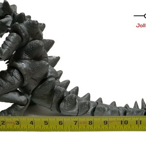 Gankra Kaiju Monster BJD Articulated Creature  FREE Extra Pins and Tounge By 3DKitbash.
