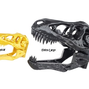 Headphone Wall Mount Trex fossil skull bone 3dprinted