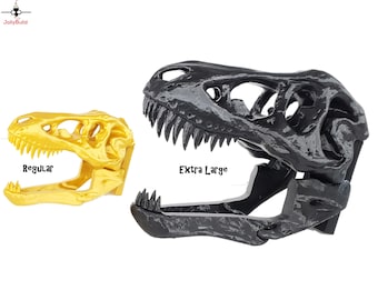 Headphone Wall Mount Trex fossil skull bone 3dprinted