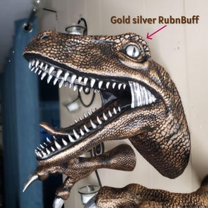 3D Printed Velociraptor Wall Mount: Headphone & Controller Holder