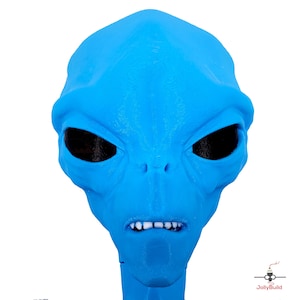 Alien Wall Art 3d-printed Mount LARGE| Greys Blues Goliath UAP UFO - Etsy
