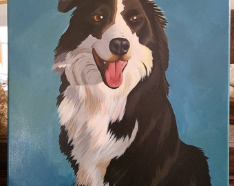 Custom dog portrait