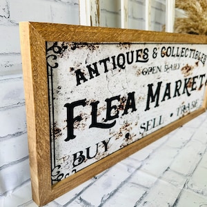 Antiques and collectible vintage canvas framed sign for the home kitchen hanging wall decor vintage farmhouse style dining room wall hanging