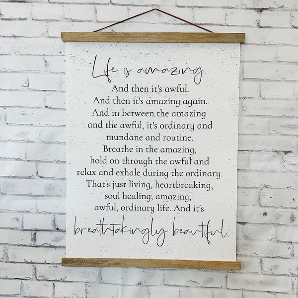 Quote Wall Hanging Etsy