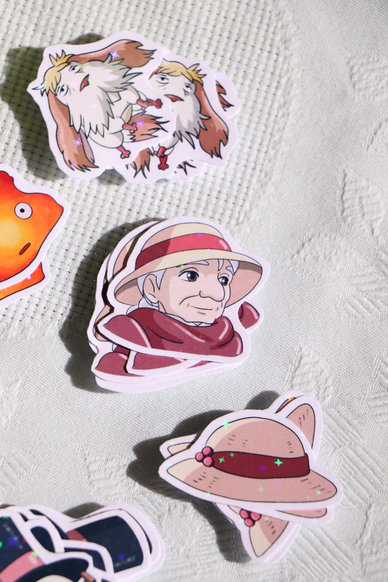 ''howl's Moving Castle'' Sticker Pack - Etsy Australia
