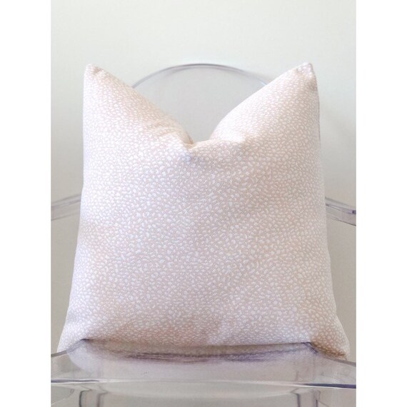 Spotted Linen Pillow Cover Light Pink Pillow Pink Pillow Etsy