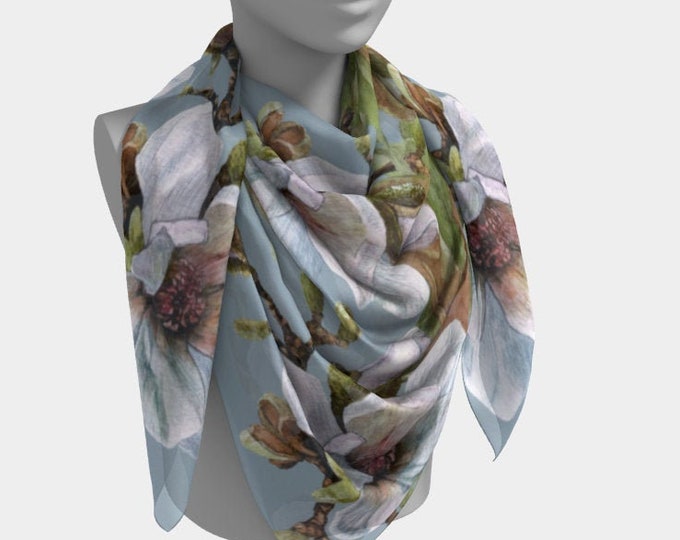 Vancouver Magnolia  Square Scarf