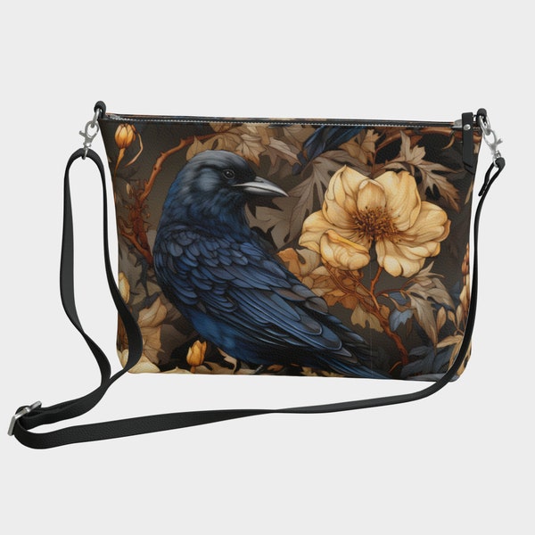 Raven Purse - vegan pebble leather - Cruelty Free Fashion