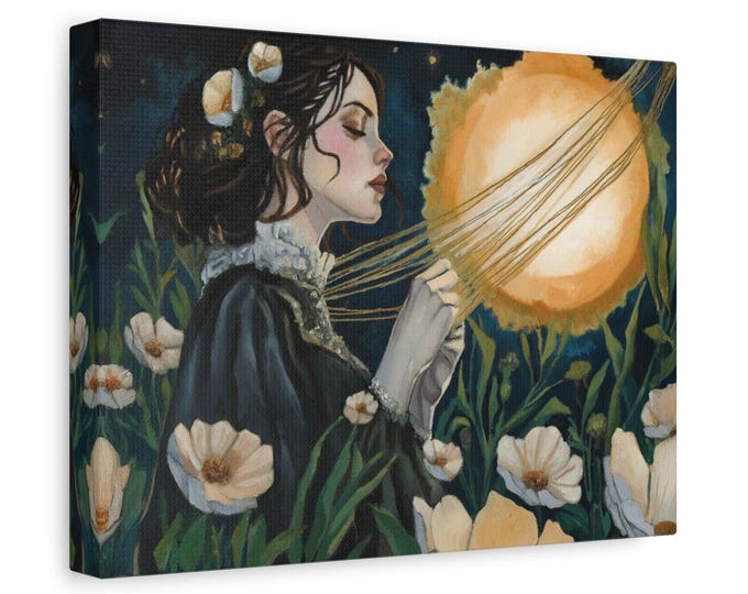 The Thread it always there - art print - canvas print - shadow work