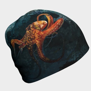 Octopus In The Coral Beanie